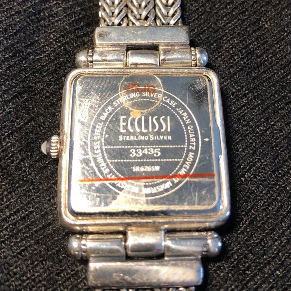 Ecclissi Sterling Silver Watch